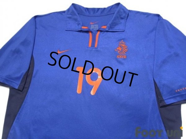 Photo3: Netherlands 2000 Away Shirt #19 Vennegoor of Hesselink (3)