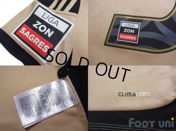 Photo7: Benfica 2011-2012 Away Shirt #38 Joan Capdevila Liga Zon Sagres Patch/Badge (7)