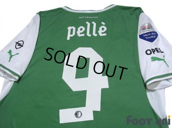 Photo4: Feyenoord 2013-2014 Away Shirt #9 Graziano Pellè Eredivisie Patch/Badge (4)