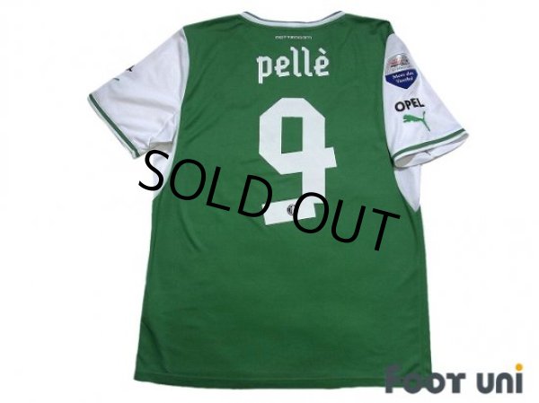 Photo2: Feyenoord 2013-2014 Away Shirt #9 Graziano Pellè Eredivisie Patch/Badge (2)