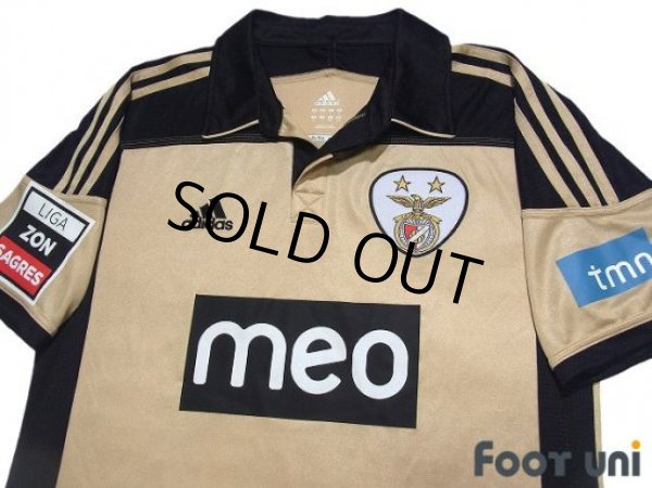 Photo3: Benfica 2011-2012 Away Shirt #38 Joan Capdevila Liga Zon Sagres Patch/Badge (3)