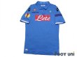 Photo1: Napoli 2014-2015 Home Authentic Shirt #17 Hamsik EL Patch/Badge (1)