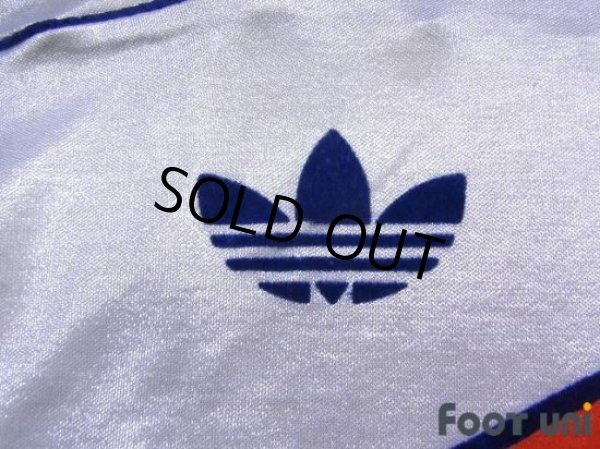 Photo6: Olympique Marseille 1986-1988 Home Long Sleeve Shirt(Three quarter sleeve) (6)