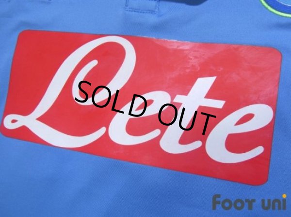 Photo7: Napoli 2014-2015 Home Authentic Shirt #17 Hamsik EL Patch/Badge (7)