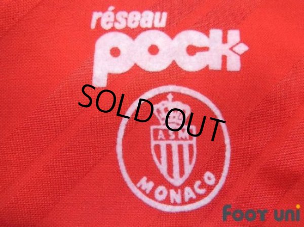 Photo5: AS Monaco 1988-1990 Home Shirt (5)