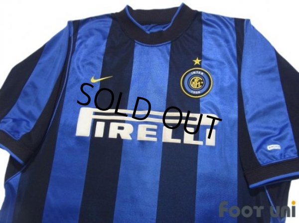 Photo3: Inter Milan 2000-2001 Home Shirt #7 Robbie Keane (3)