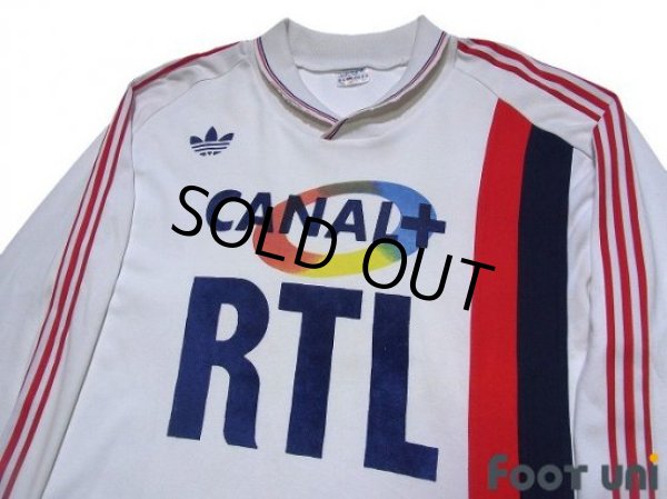 Photo3: Paris Saint Germain 1987-1988 Home Long Sleeve Shirt (3)