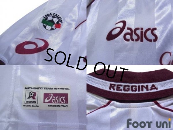 Photo7: Reggina 2002-2003 Away Shirt #10 Shunsuke Nakamura Lega Calcio Patch/Badge (7)