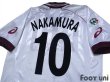 Photo4: Reggina 2002-2003 Away Shirt #10 Shunsuke Nakamura Lega Calcio Patch/Badge (4)