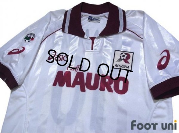 Photo3: Reggina 2002-2003 Away Shirt #10 Shunsuke Nakamura Lega Calcio Patch/Badge (3)