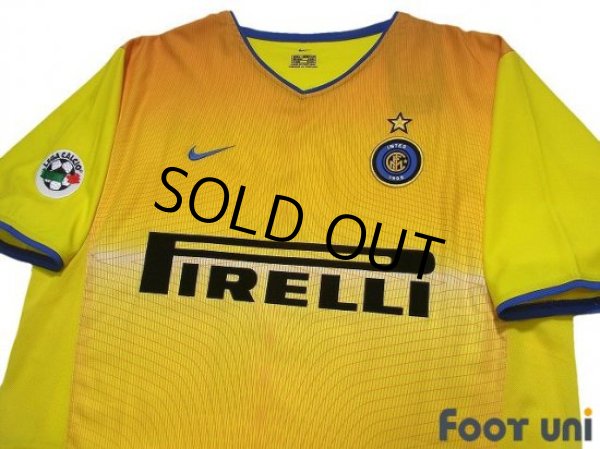 Photo3: Inter Milan 2002-2003 3rd Shirt #4 Zanetti Lega Calcio Patch/Badge w/tags (3)