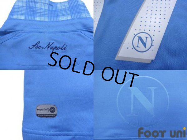 Photo6: Napoli 2014-2015 Home Authentic Shirt #17 Hamsik EL Patch/Badge (6)