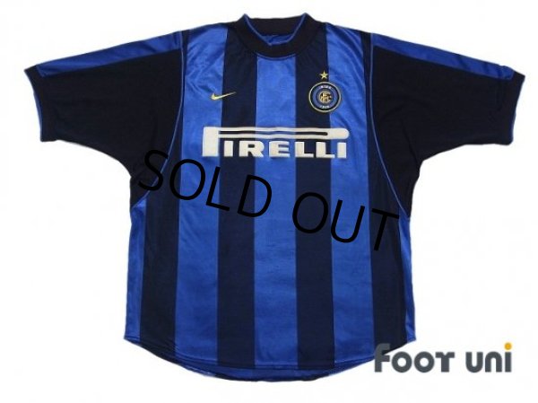 Photo1: Inter Milan 2000-2001 Home Shirt #7 Robbie Keane (1)