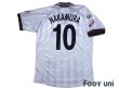 Photo2: Reggina 2002-2003 Away Shirt #10 Shunsuke Nakamura Lega Calcio Patch/Badge (2)