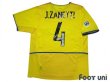 Photo2: Inter Milan 2002-2003 3rd Shirt #4 Zanetti Lega Calcio Patch/Badge w/tags (2)