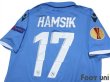 Photo4: Napoli 2014-2015 Home Authentic Shirt #17 Hamsik EL Patch/Badge (4)