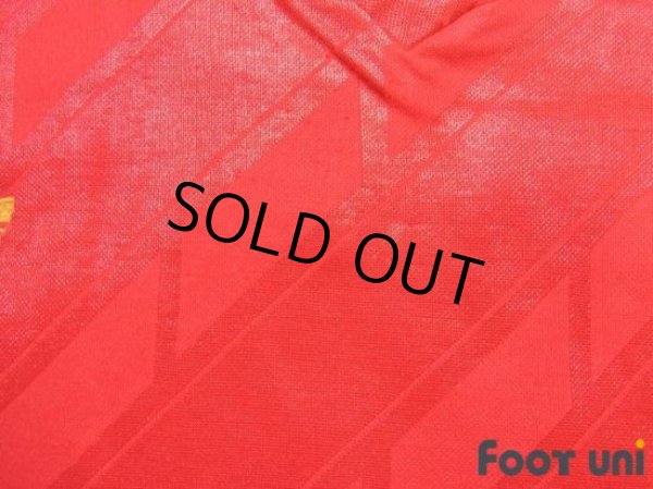 Photo8: Belgium 1986 Home Long Sleeve Shirt #5 (8)