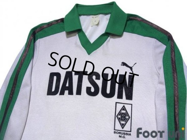 Photo3: Borussia MG 1981-1983 Home Long Sleeve Shirt (3)