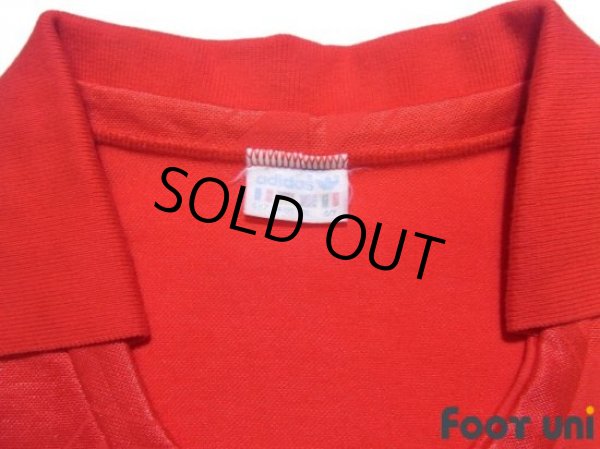 Photo5: Belgium 1986 Home Long Sleeve Shirt #5 (5)