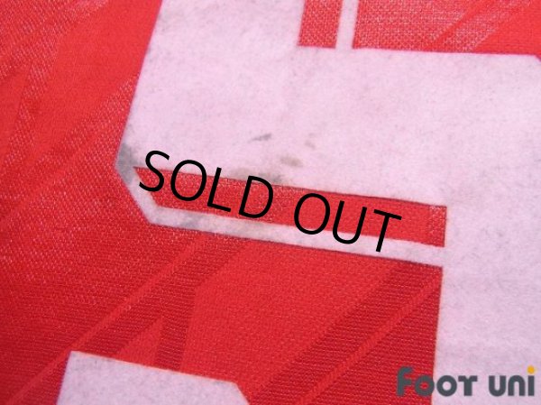 Photo6: Belgium 1986 Home Long Sleeve Shirt #5 (6)