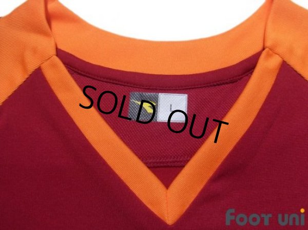 Photo5: AS Roma 2016-2017 Home Shirt #10 Francesco Totti (5)