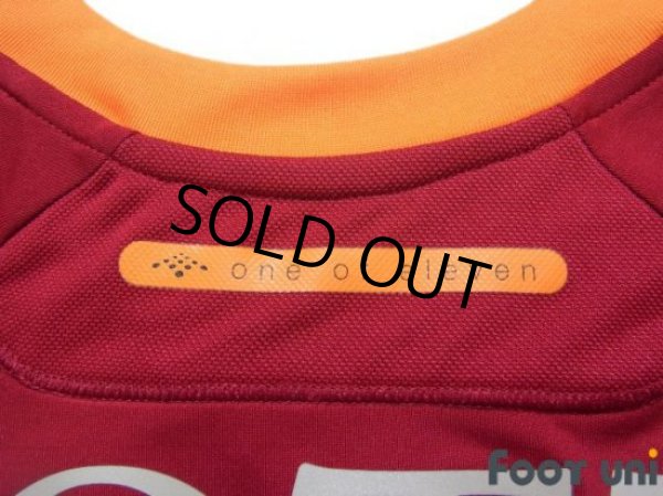 Photo7: AS Roma 2016-2017 Home Shirt #10 Francesco Totti (7)