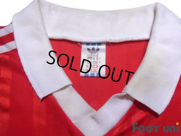 Photo5: AS Monaco 1992-1994 Home Long Sleeve Shirt #13 With sub-sponsor (5)