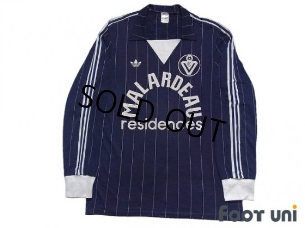 Photo1: Bordeaux 1982-1984 Home Long Sleeve Shirt Tigana enrolled model (1)