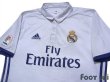 Photo3: Real Madrid 2016-2017 Home Shirt #11 Gareth Bale La Liga Patch/Badge (3)