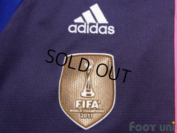Photo7: Japan Women's Nadeshiko 2012 Home Shirt #9 Nahomi Kawasumi FIFA World Champions 2011 Patch/Badge (7)
