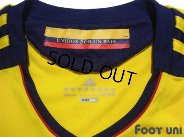 Photo4: Colombia 2011-2013 Home Shirt (4)