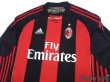 Photo3: AC Milan 2010-2011 Home Long Sleeve Shirt (3)