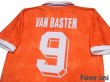 Photo4: Netherlands Euro 1992 Home Shirt #9 Van Basten (4)