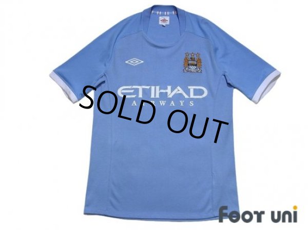 Photo1: Manchester City 2010-2011 Home Shirt #21 David Silva (1)