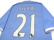 Photo4: Manchester City 2010-2011 Home Shirt #21 David Silva (4)