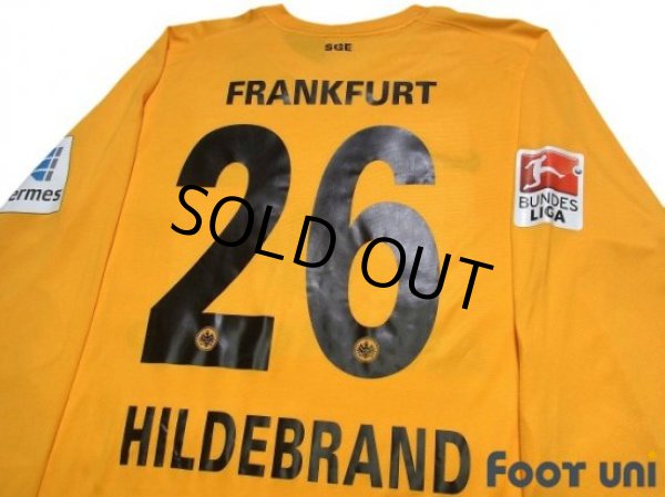 Photo4: Eintracht Frankfurt 2014-2015 GK Long Sleeve Shirt #26 Hildebrand w/tags (4)