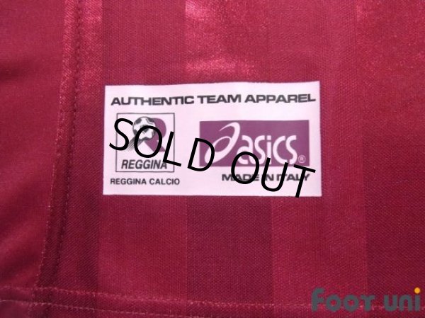 Photo7: Reggina 2002-2003 Home Shirt #10 Shunsuke Nakamura Lega Calcio Patch/Badge w/tags (7)