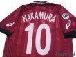 Photo4: Reggina 2002-2003 Home Shirt #10 Shunsuke Nakamura Lega Calcio Patch/Badge w/tags (4)