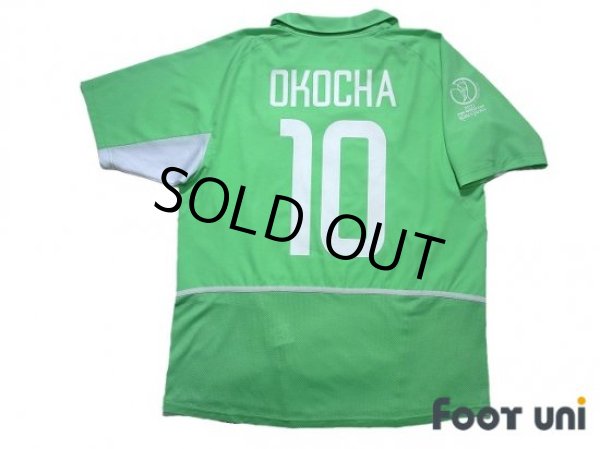 Photo2: Nigeria 2002 Home Shirt #10 Jay-Jay・Okocha 2002 FIFA World Cup Korea Japan Patch/Badge (2)