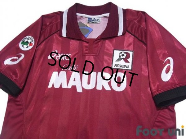 Photo3: Reggina 2002-2003 Home Shirt #10 Shunsuke Nakamura Lega Calcio Patch/Badge w/tags (3)