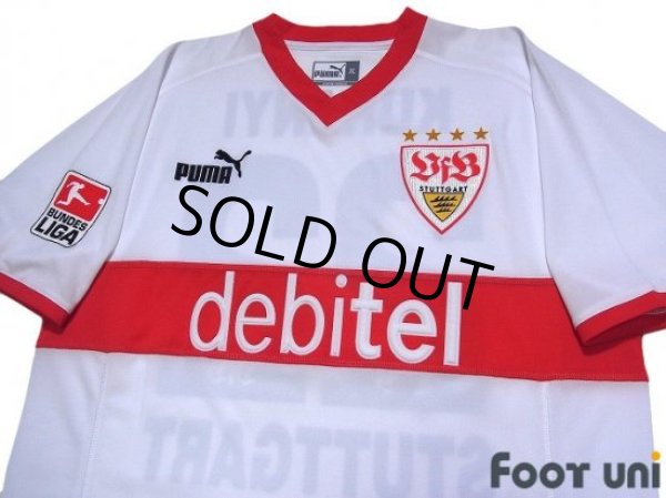 Photo3: VfB Stuttgart 2003-2004 Home Shirt #22 Kuranyi Bundesliga Patch/Badge (3)