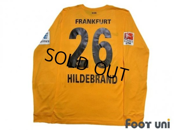 Photo2: Eintracht Frankfurt 2014-2015 GK Long Sleeve Shirt #26 Hildebrand w/tags (2)