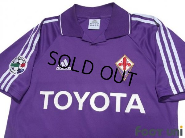 Photo3: Fiorentina 2004-2005 Home Shirt #14 Enzo Maresca Lega Calcio Patch/Badge (3)