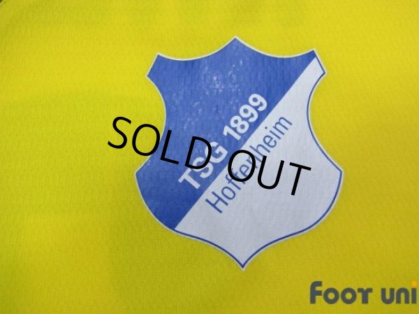 Photo6: TSG 1899 Hoffenheim 2009-2010 GK Long Sleeve Shirt #28 Hildebrand German League Cup DFB-Pokal Patch/Badge (6)