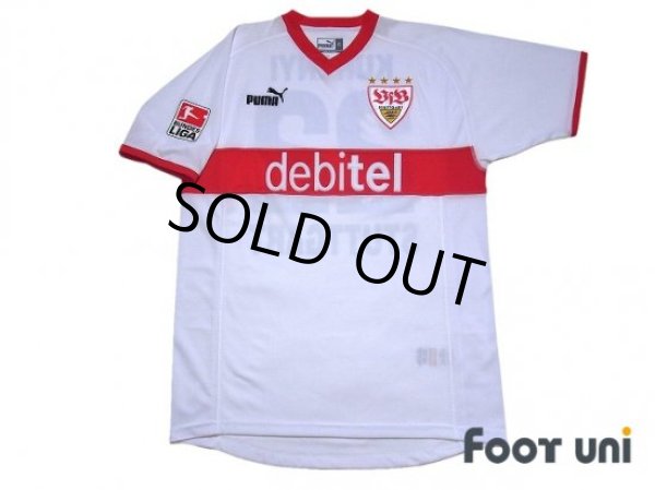 Photo1: VfB Stuttgart 2003-2004 Home Shirt #22 Kuranyi Bundesliga Patch/Badge (1)