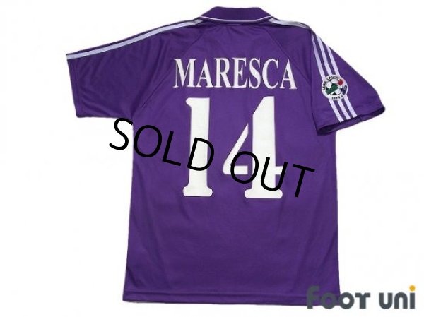 Photo2: Fiorentina 2004-2005 Home Shirt #14 Enzo Maresca Lega Calcio Patch/Badge (2)