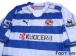 Photo3: Reading FC 2006-2008 Home Shirt #5 Ibrahima Sonko BARCLAYS PREMIERSHIP Patch/Badge w/tags (3)