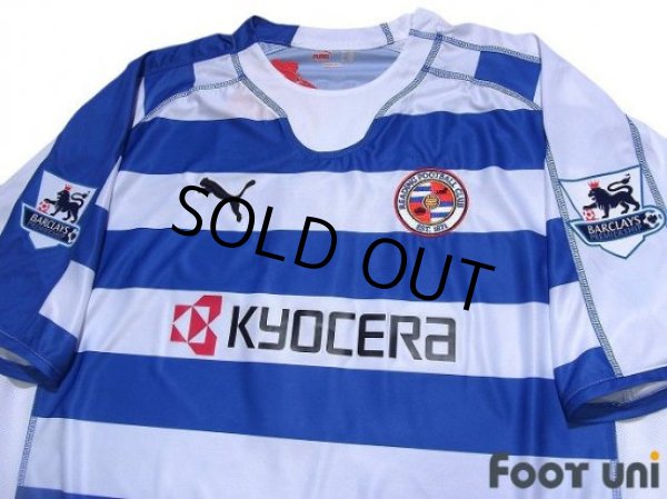 Photo3: Reading FC 2006-2008 Home Shirt #5 Ibrahima Sonko BARCLAYS PREMIERSHIP Patch/Badge w/tags (3)