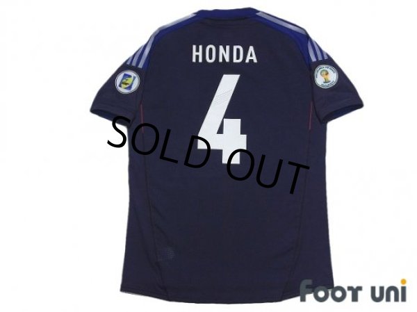 Photo2: Japan 2012-2013 Home Authentic Shirt #4 Keisuke Honda w/tags (2)