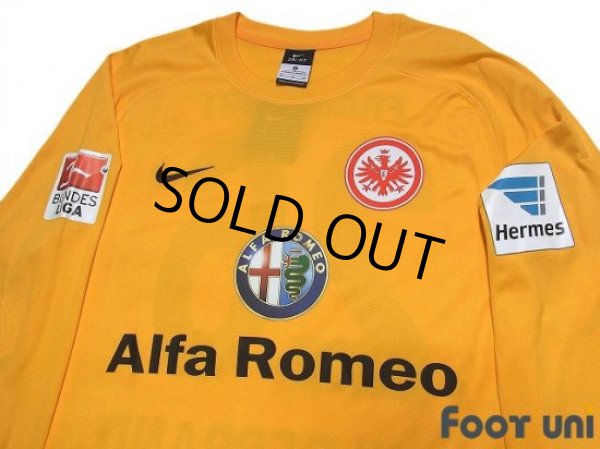 Photo3: Eintracht Frankfurt 2014-2015 GK Long Sleeve Shirt #26 Hildebrand w/tags (3)